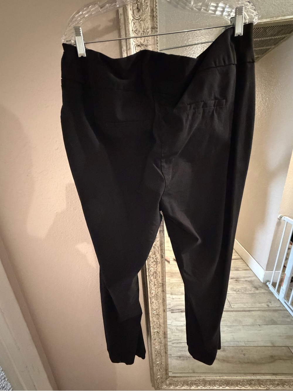 torrid Black Lined Skirt with Striped Waistband